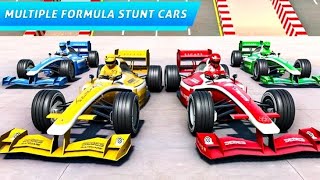 Formula Ramp Car Stunt Racing Games - Impossible Car Stunt Android Gameplay screenshot 3