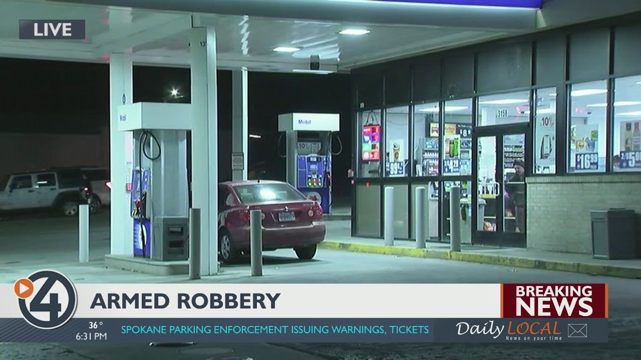 Police respond to reported armed robbery on South Hill - YouTube