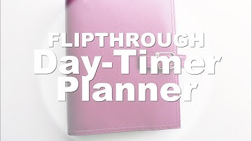 Flip through | Day-timer Planner