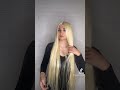 Lace front wig