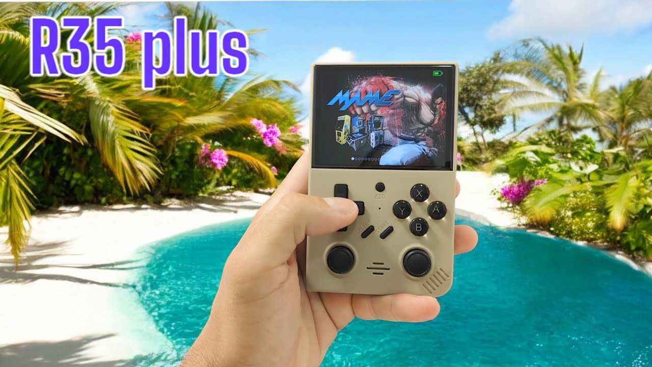 Découverte Console Retro R35 Plus - YouTube