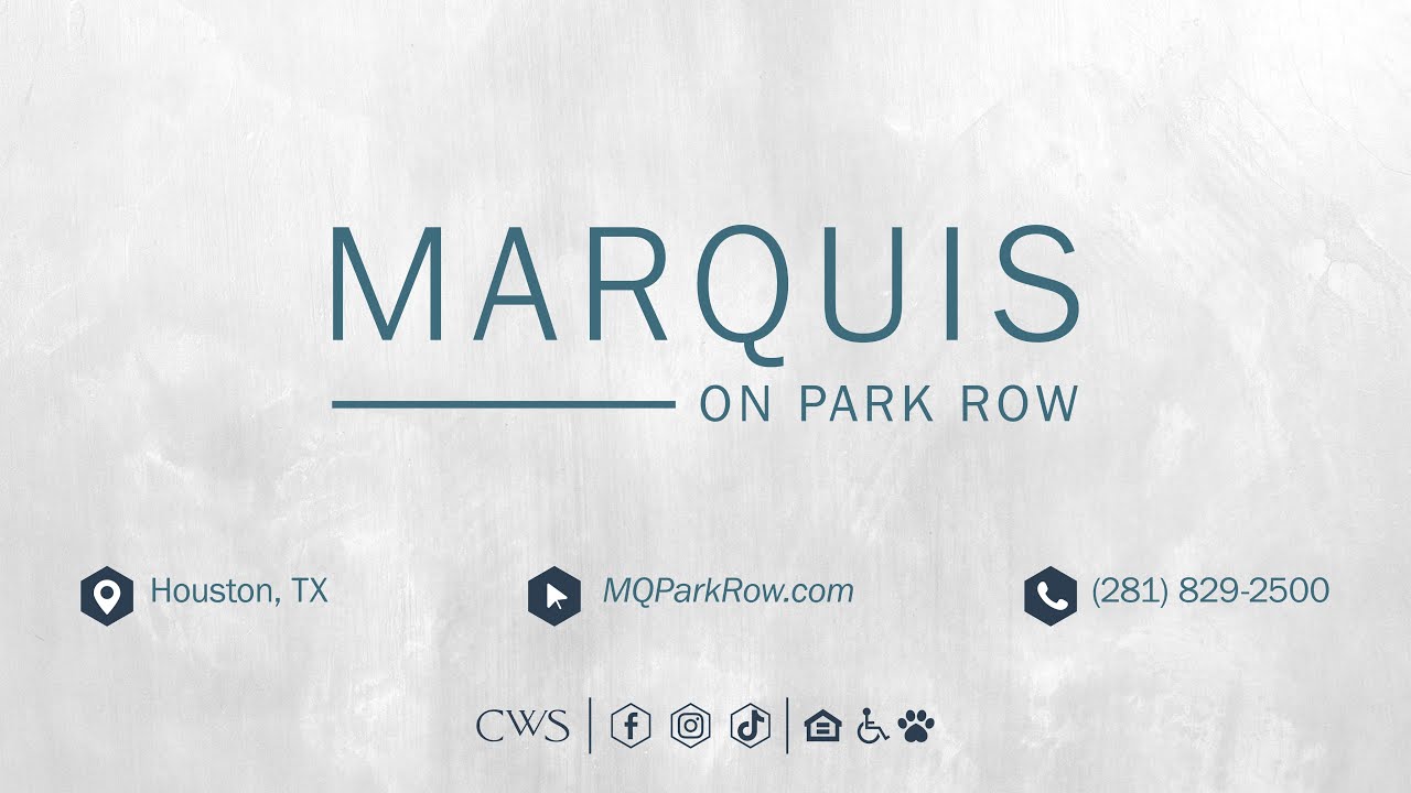 Marquis on Park Row CWS Apartment Homes Houston, TX YouTube
