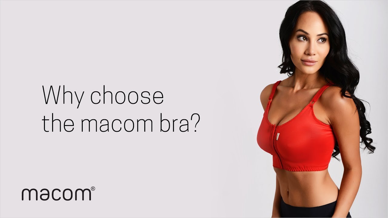 Why choose the macom® post surgery bra? 