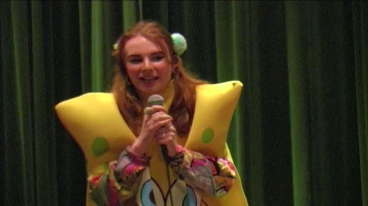 Rachel Baker at the Chortle Student Comedy Award 2...
