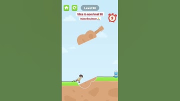 Slice to save/level 98 | funny game 2023 | new Android game 2023 #shorts #gaming #funny #trending