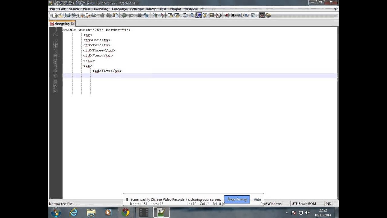 Borders on html - YouTube
