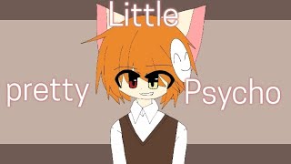 pretty little psycho//animation trade//not my oc //@Velixaanimated