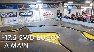 Throwback Series: 17.5 2wd Buggy A-Main | 2023 TLR Winter Indoor Challenge at SmacTrac
