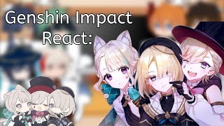 Genshin Impact react: fontaine peoples | part 1/? | 🤠✊