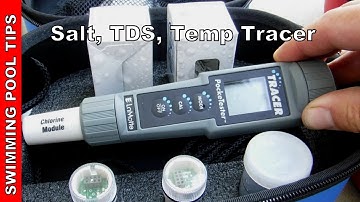 Salt, TDS, Temperature TRACER PockeTester with Carrying Case by LaMotte