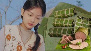 Vietnamese Dishes From 100 Years ago : Making Silk Rolls From Pork | Nguyễn Lâm Anh