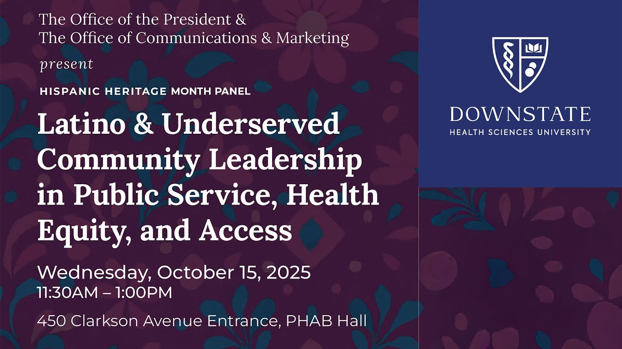 HISPANIC HERITAGE MONTH PANEL | Latino & Underserved Community ...