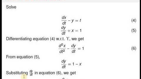 SYSTEM OF LINEAR ODE WITH CONSTANT COEFFICIENTS