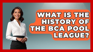What Is The History Of The BCA Pool League? - Billiards Hustlers