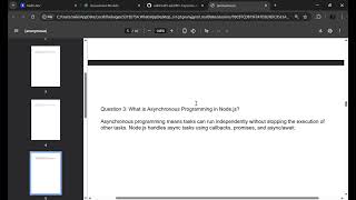 Node.js interview questions