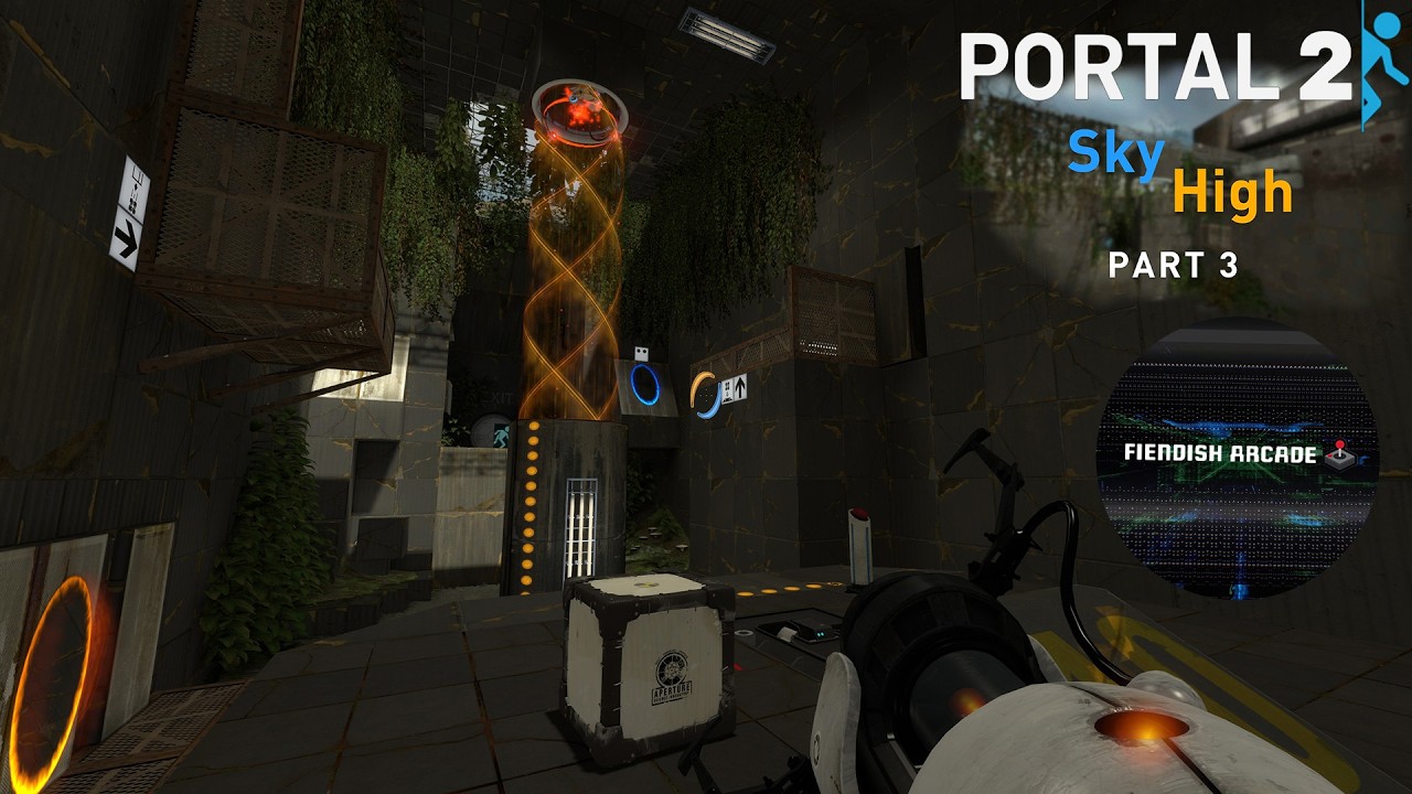 First Play of Portal 'Sky-high Part 3' Full Playthrough