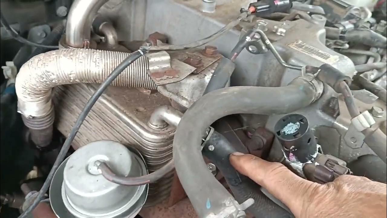 Vanne EGR Mitsubishi Pajero 4 ou 3 supprimé...ou pas !!!?????? YouTube