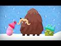 Dinosaurs - North animals - Cartoons for toddlers