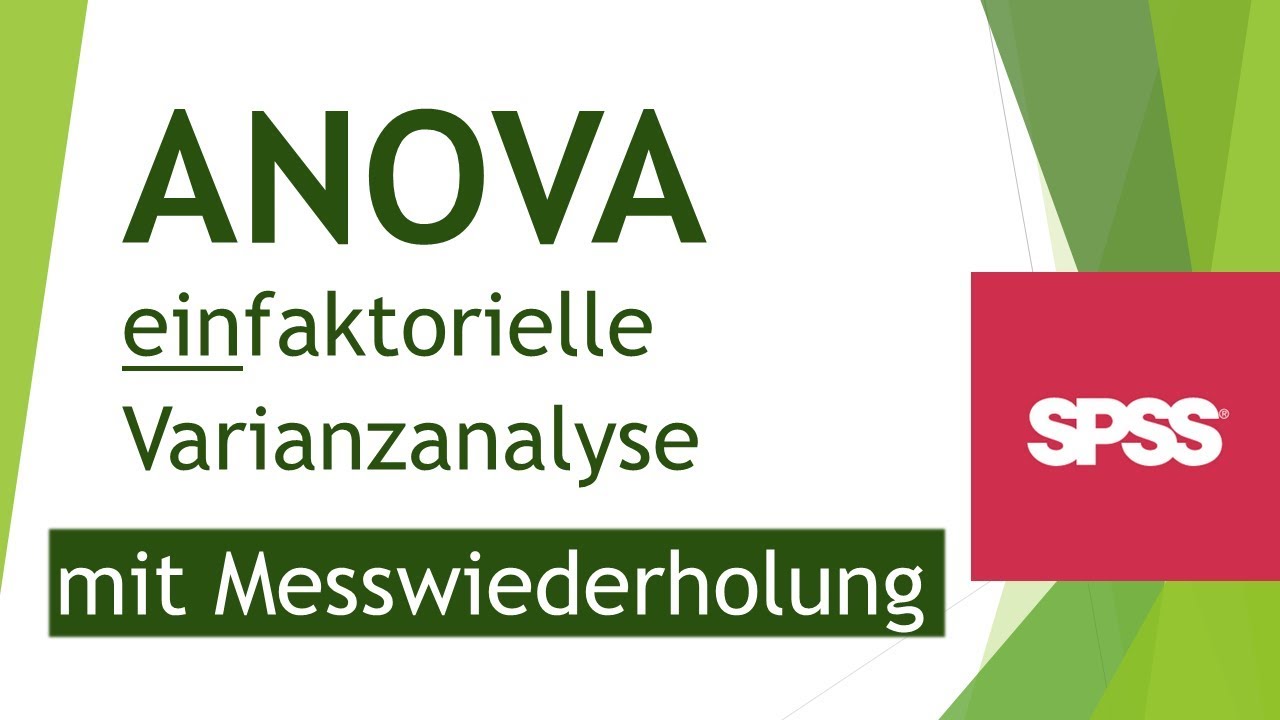 Update Einfaktorielle Varianzanalyse (ANOVA) mit Messwiederholung in SPSS durchführen - Analysieren (50)
