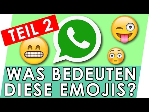 Video: Welches Emoji bedeutet enttäuscht?