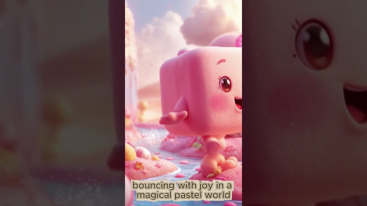 “Magical Candy Cube Adventure 🍬✨ | Wholesome Animation Short”