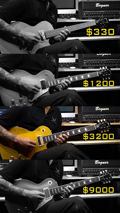 Epiphone vs Gibson USA vs Gibson USA Artist vs Gibson Custom | Guns N' Roses - Sweet Child O' Mine