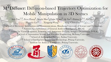 M²Diffuser: Diffusion-based Trajectory Optimization for Mobile Manipulation in 3D Scenes
