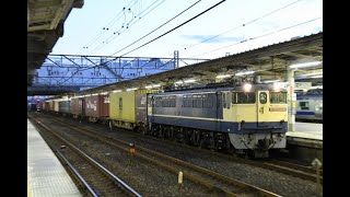 【Japan Railway】海上コンテナ輸送 ZIM「The Z Factor」・MSC・TAL・HMM積載 4072レ EF65 2139牽引
