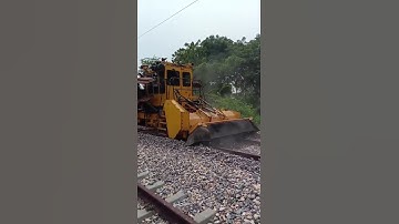 Ballast Regulating Machine #brm #railway