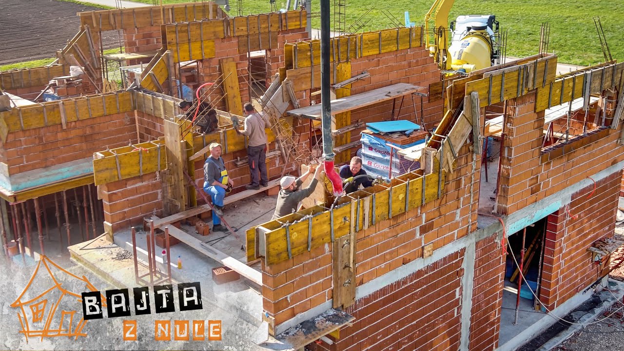 BAJTA Z NULE - Zidanje mansarde (9. del)