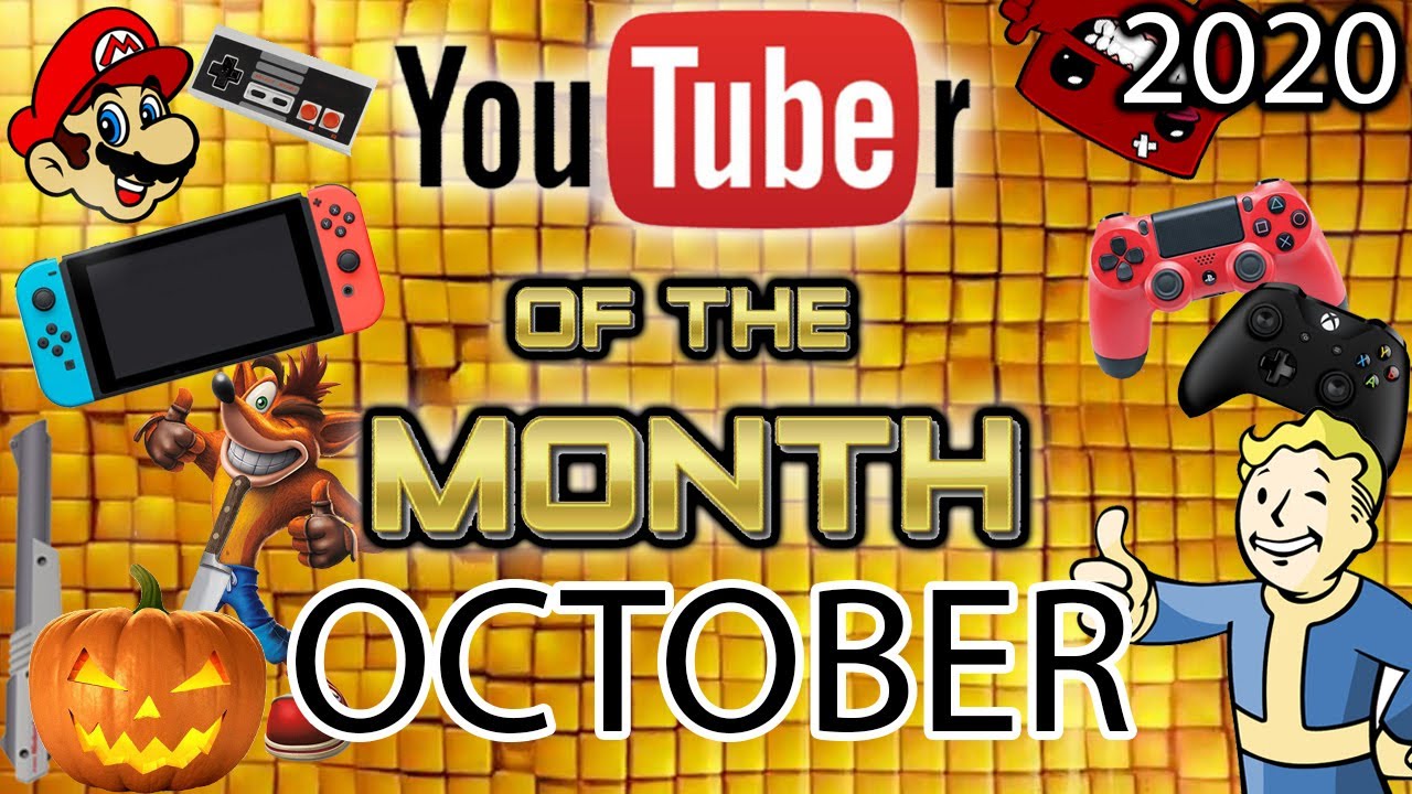 Youtuber Of The Month October 2020 Gaming Off The Grid Off The Grid Youtube Games