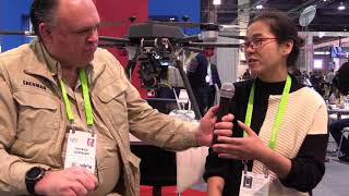 QL1200 Gas Electric Hybrid Drone from Walkera at CES 2018