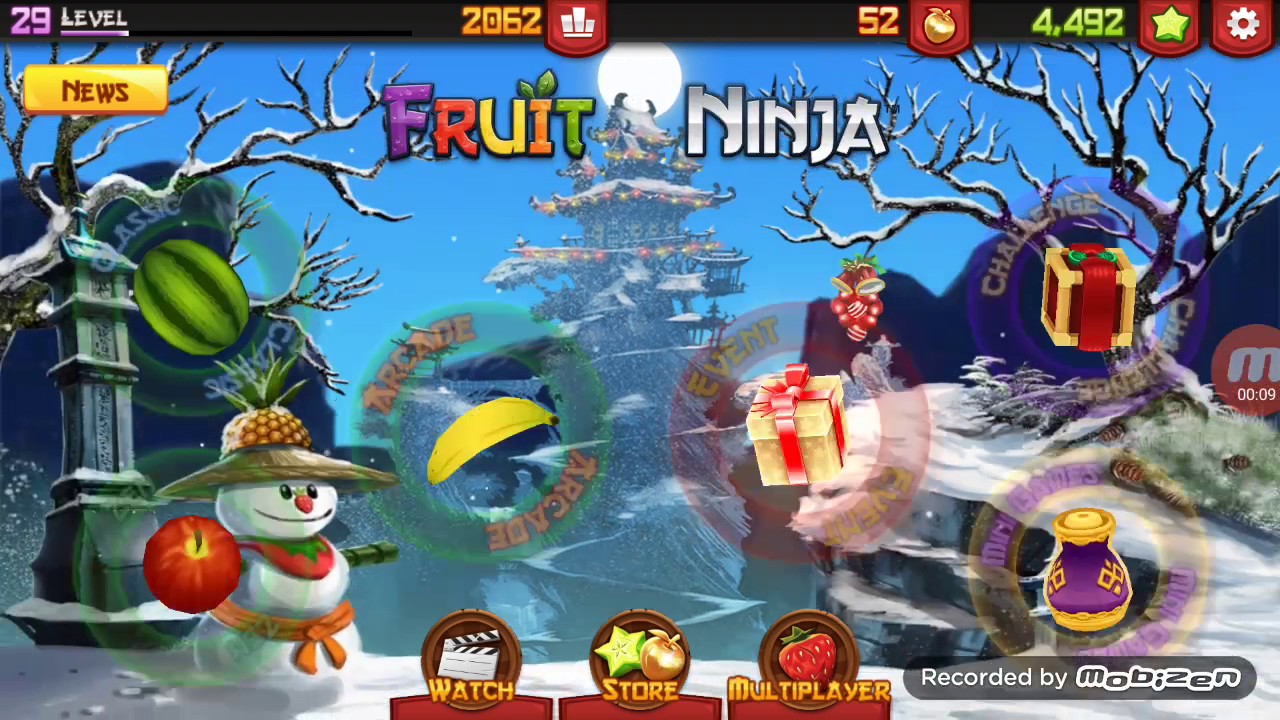 Over 3031 !!! Fruit Ninja Zen Mode........ YouTube