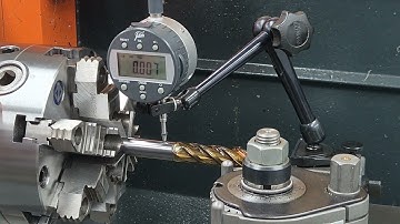 This will never happen again — less than 0.001mm runout on my lathe with a new chuck!