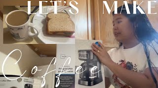 UNBOXING MAINSTAYS 12 CUP PROGRAMMABLE COFFEE MAKER