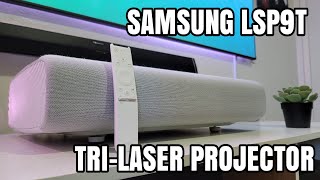 Samsung Premier LSP9T Tri-Color Laser Projector