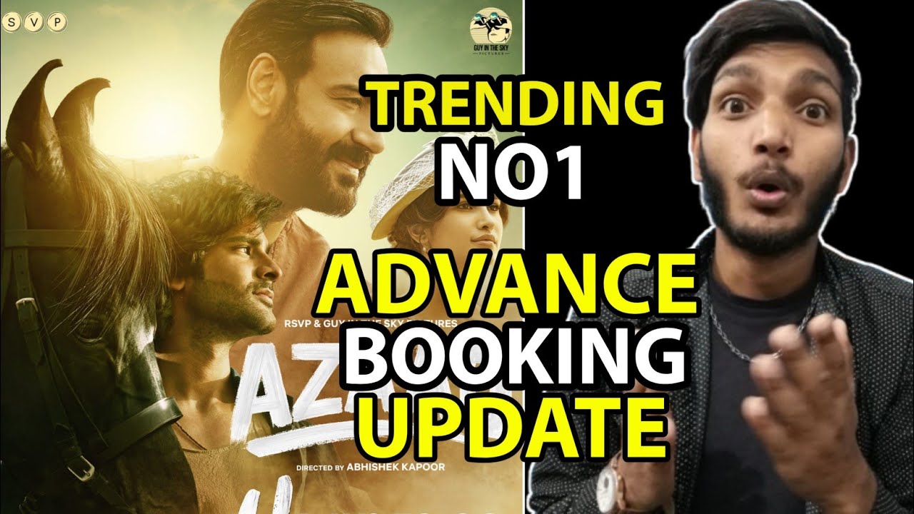 Azaad Movie Advance Booking | Azaad Trending 1 on Imdb | Azaad Day 1 ...
