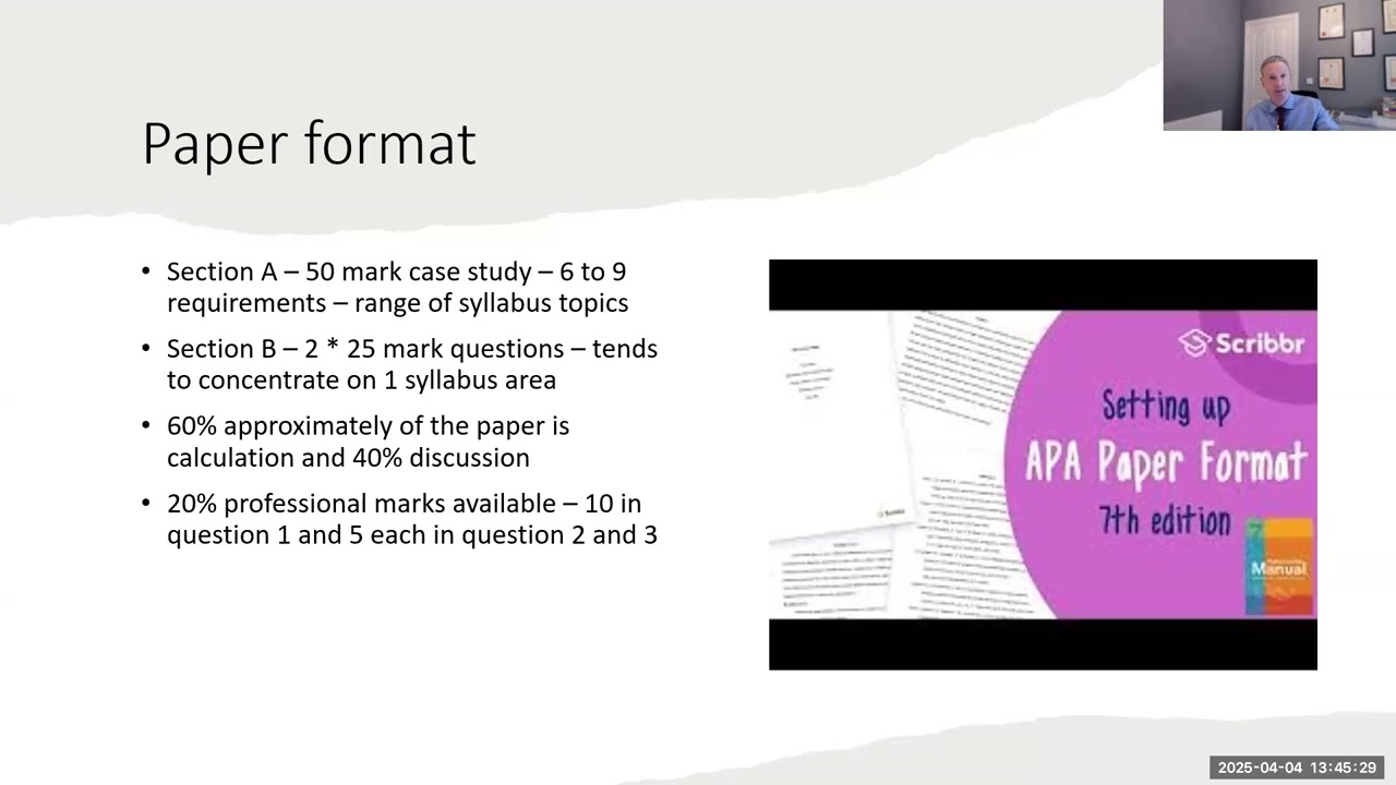 Advanced Financial Management Overview