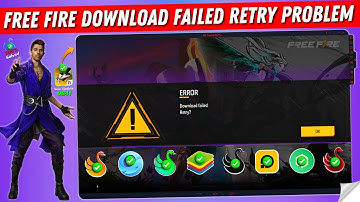 How to Fix Smartgaga Free Fire Download Failed Retry | Download Failed Retry Error After OB41 Update