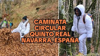 Hiking de otoño en Navarra. QUINTO REAL