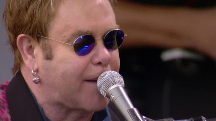 Elton John - The Bitch Is Back (Live 8 2005)