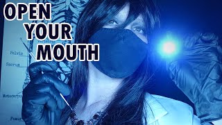 Goth Dentist Examines Your Teeth | ASMR Dentist & Medical Exam Roleplay