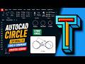 # 15 || Circle command 2 point circle 4th diagram in AUTOCAD by TVASHTA