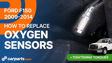How to replace the Oxygen sensors 2009-2014 Ford F150 ⚡