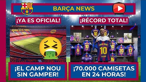 🔵🔴 OFFICIAL AND DISGUSTING! 🔴🔵 WE WON'T PLAY GAMPER AT THE CAMP NOU!!!! 🚨 70,000 LAMINE SHIRTS!