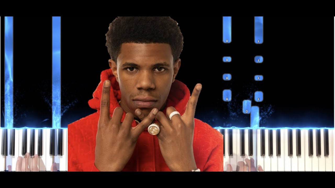 Bleed Piano-A Boogie Wit da Hoodie (Piano Tutorial)