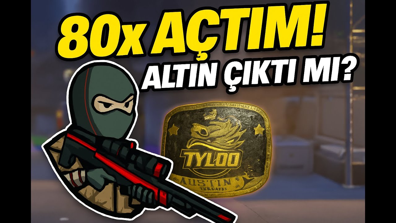 CS2 Sticker Açılımı  80x Austin 2025 Contenders Capsule ( TYLOO GOLD ?) sessiz content#1