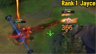 Rank 1 Jayce: His Mechanic is Just CLEAN!