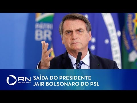 Jair Bolsonaro anuncia saída do PSL