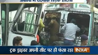 12 Injured in a Bus Accident in Ambala screenshot 1
